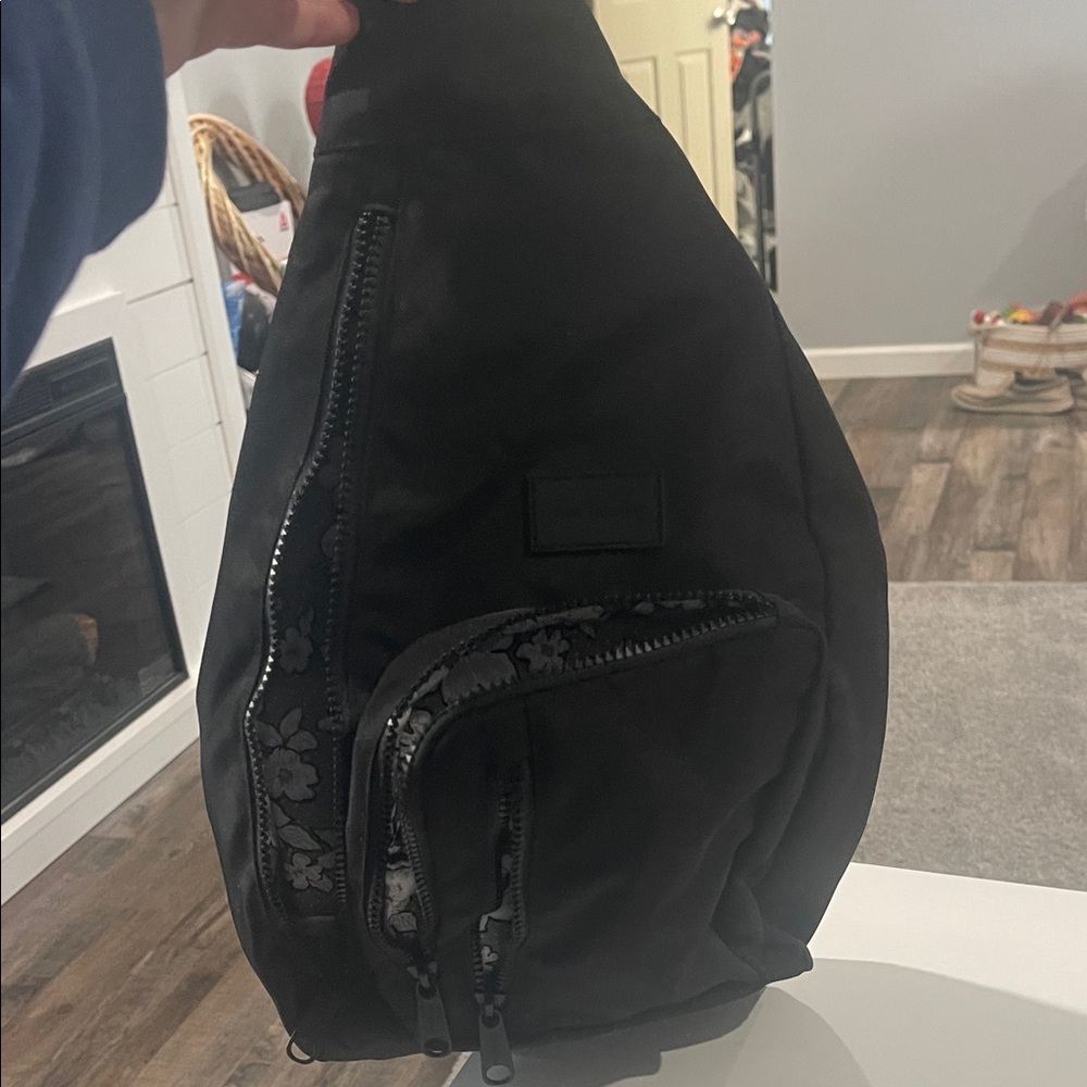 Vera Bradley Black Sling Bag